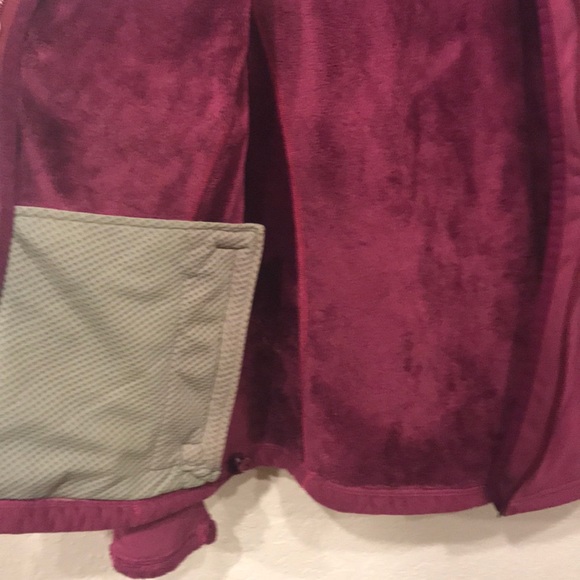 OUTDOOR RESEARCH fleece hoodie fuchsia zip coat M - Picture 5 of 8